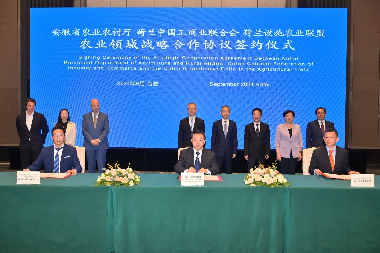 Strategic cooperation between Anhui and DGD