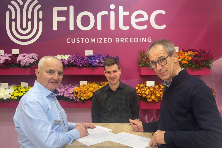 Floritec and Dataflor have officially signed a partnership agreement