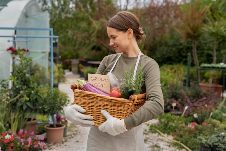 How one woman farmer is thriving in organic produce sales