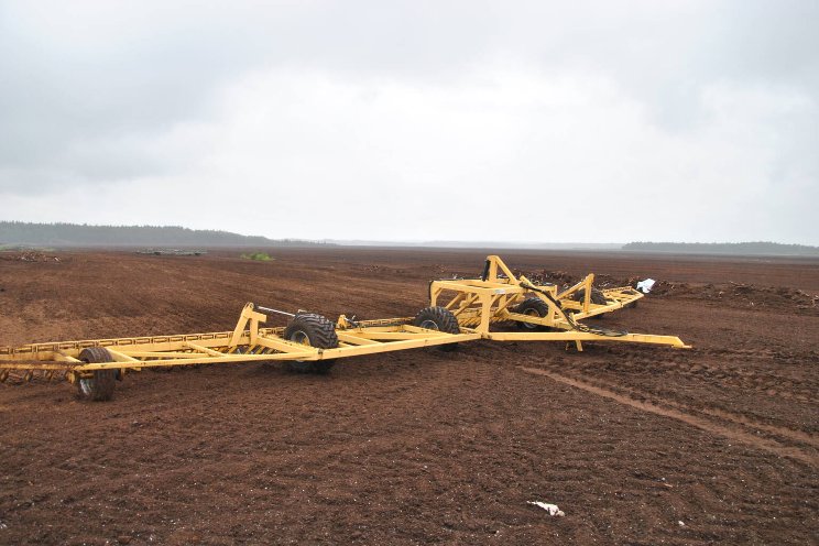 Peat extraction in Finland slightly increases