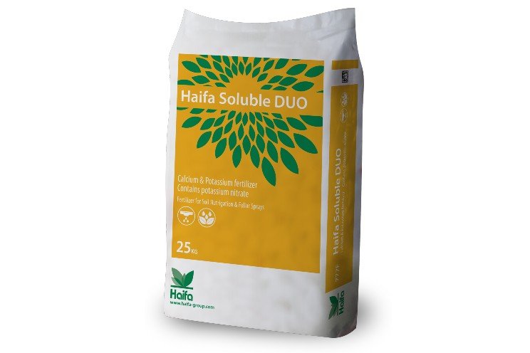 The innovative water-soluble fertilizer Haifa Soluble DUO