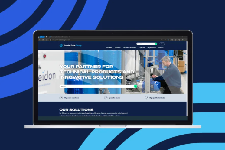 Van der Ende Group implements major website upgrade for optimal CX