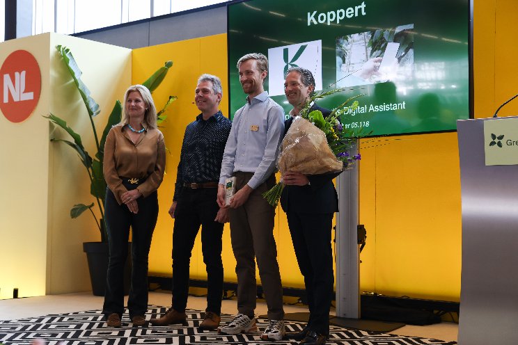 Koppert's Digital Assistant wins prestigious concept award