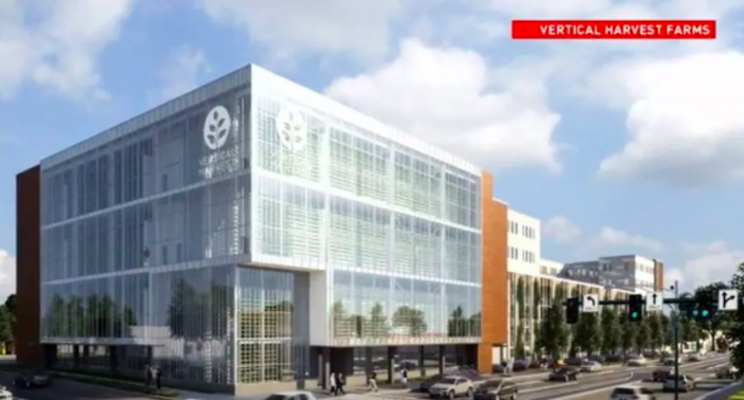 Construction begins on Westbrook vertical farm