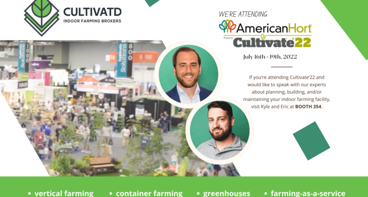 Cultivatd is attending cultivate'22 July 16th to 19th 