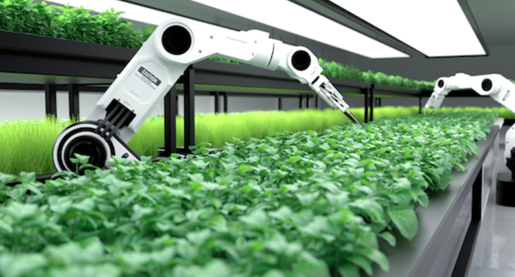 A robotic farm grows backed by Pritzker billions