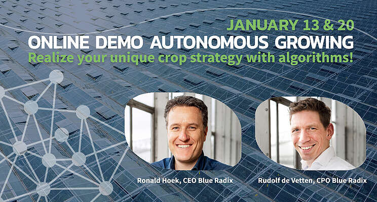 Demo Autonomous Growing with award-winning Crop Controller