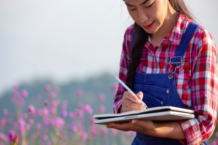 A holiday crop examination