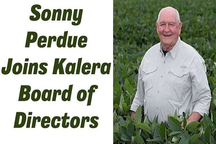 Sonny Perdue joins Kalera board of directors