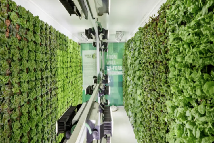 Vertical farms in Israeli city parking lots