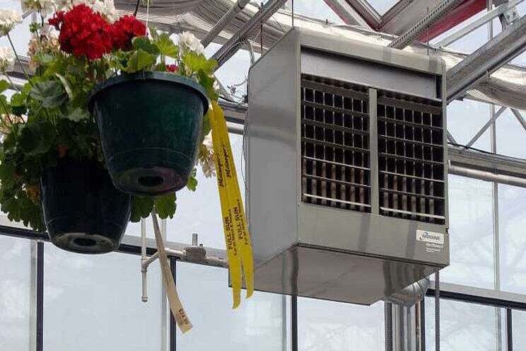 Protect unit heaters from greenhouse conditions