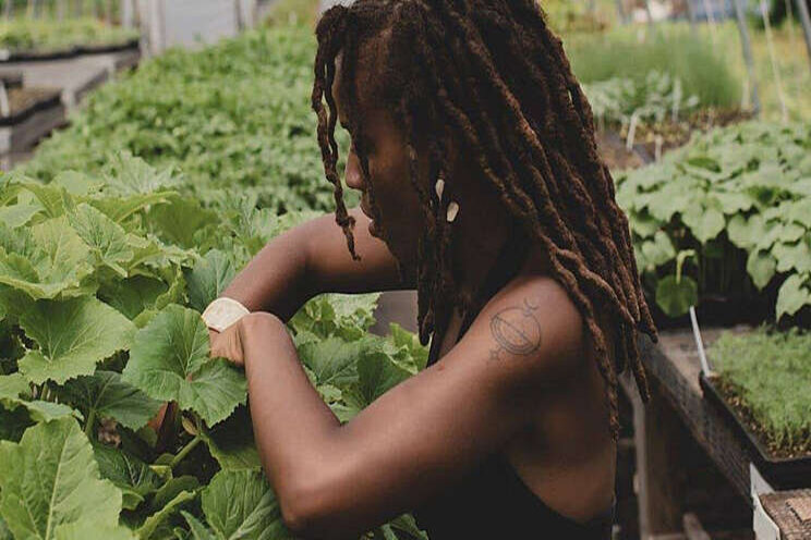 The modern farmer who grows to heal herself