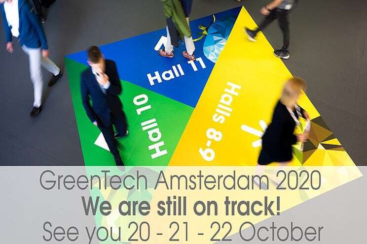 Greentech Amsterdam is still on track!