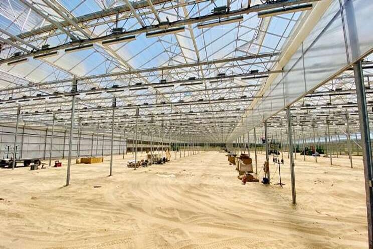 Indoor farm expanding greenhouse