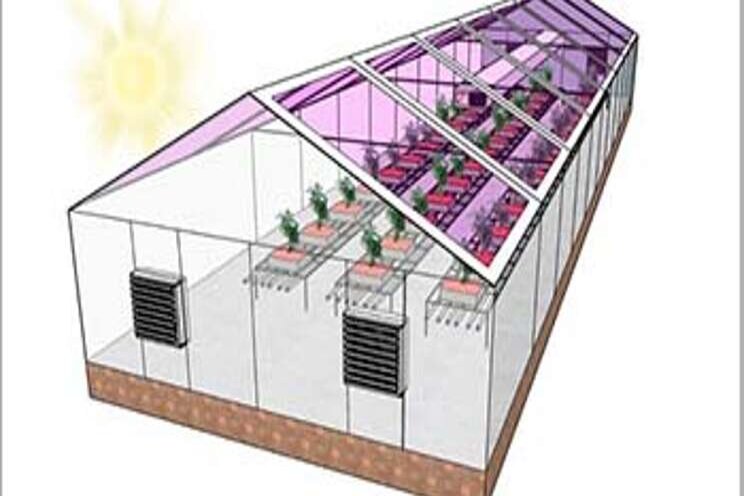 Fully solar-powered greenhouses  